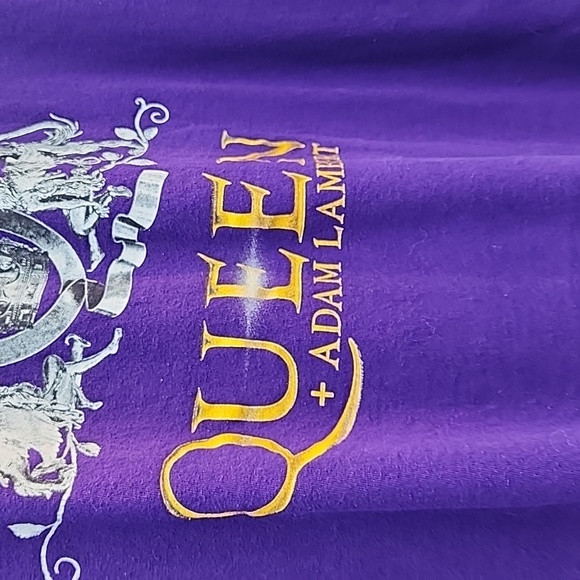 Queen and Adam Lambert Rhapsodie tour shirt size XL - Picture 3 of 14